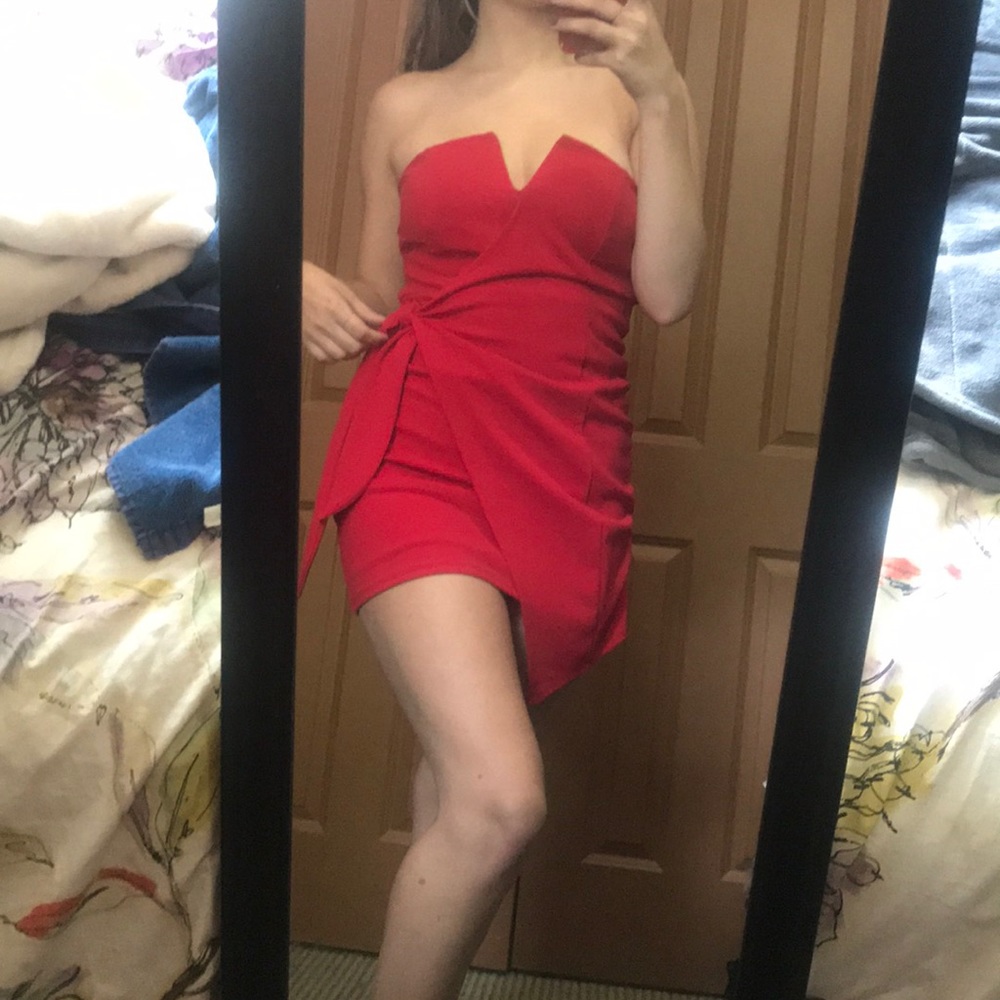 Red Cocktail Dress